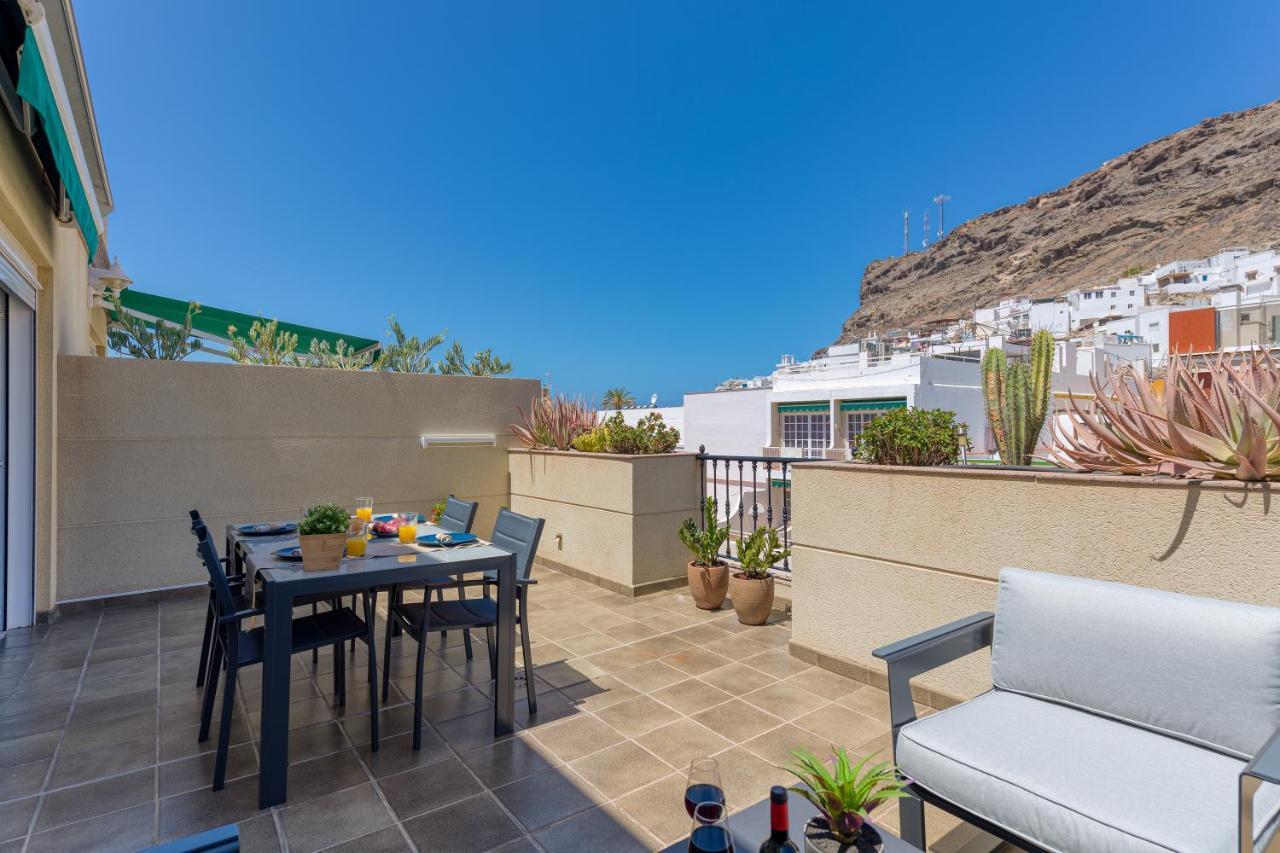 Amarre Moon Apartment Puerto De Mogan Bagian luar foto