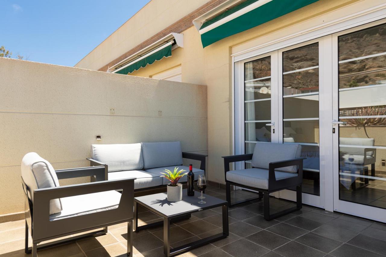 Amarre Moon Apartment Puerto De Mogan Bagian luar foto