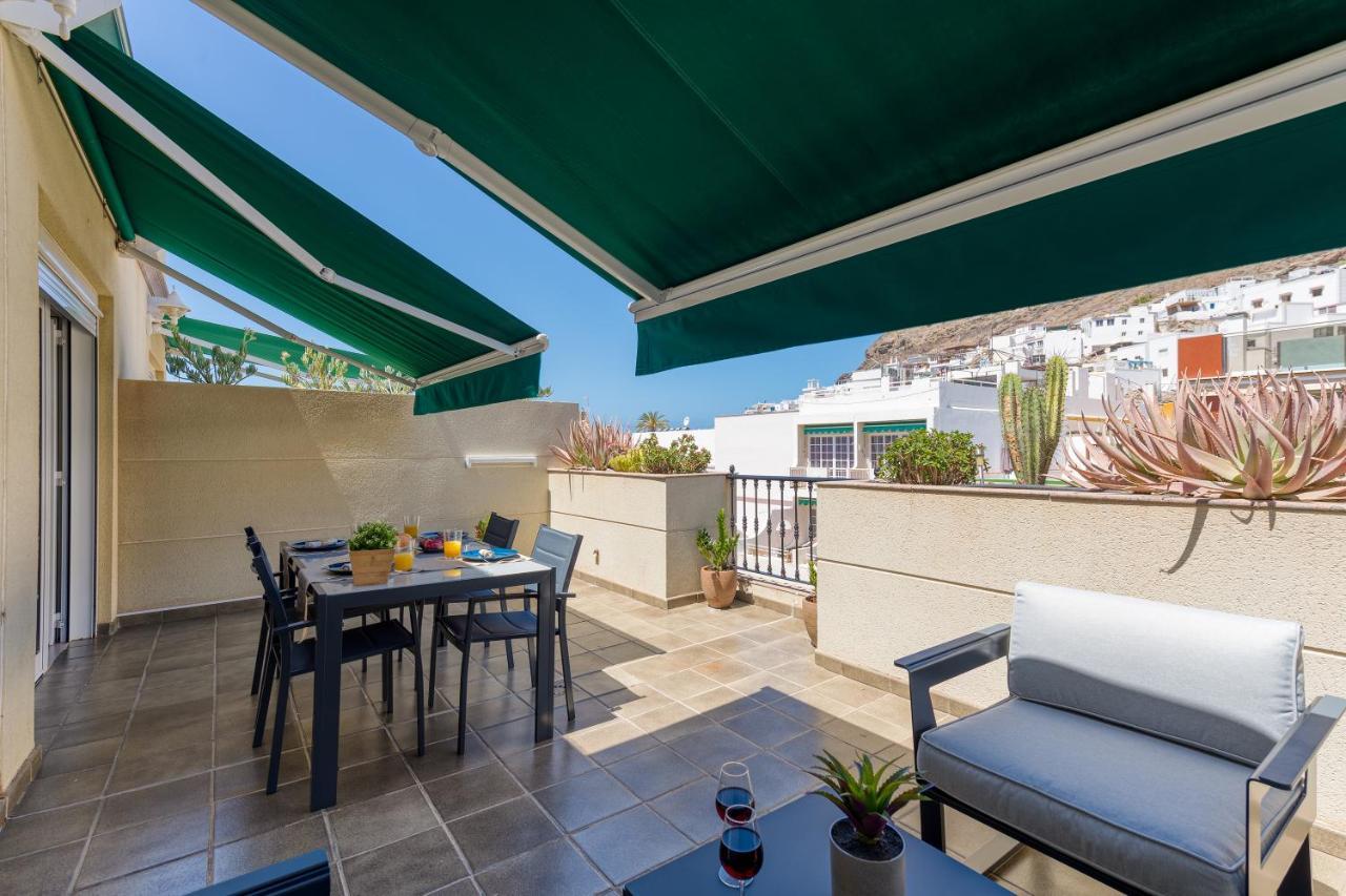 Amarre Moon Apartment Puerto De Mogan Bagian luar foto