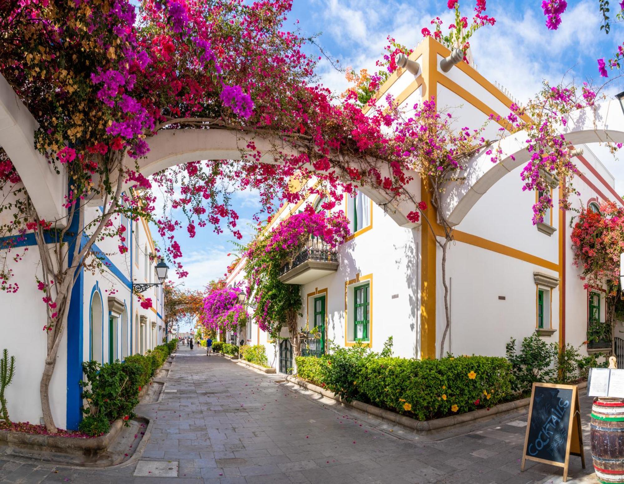 Amarre Moon Apartment Puerto De Mogan Bagian luar foto