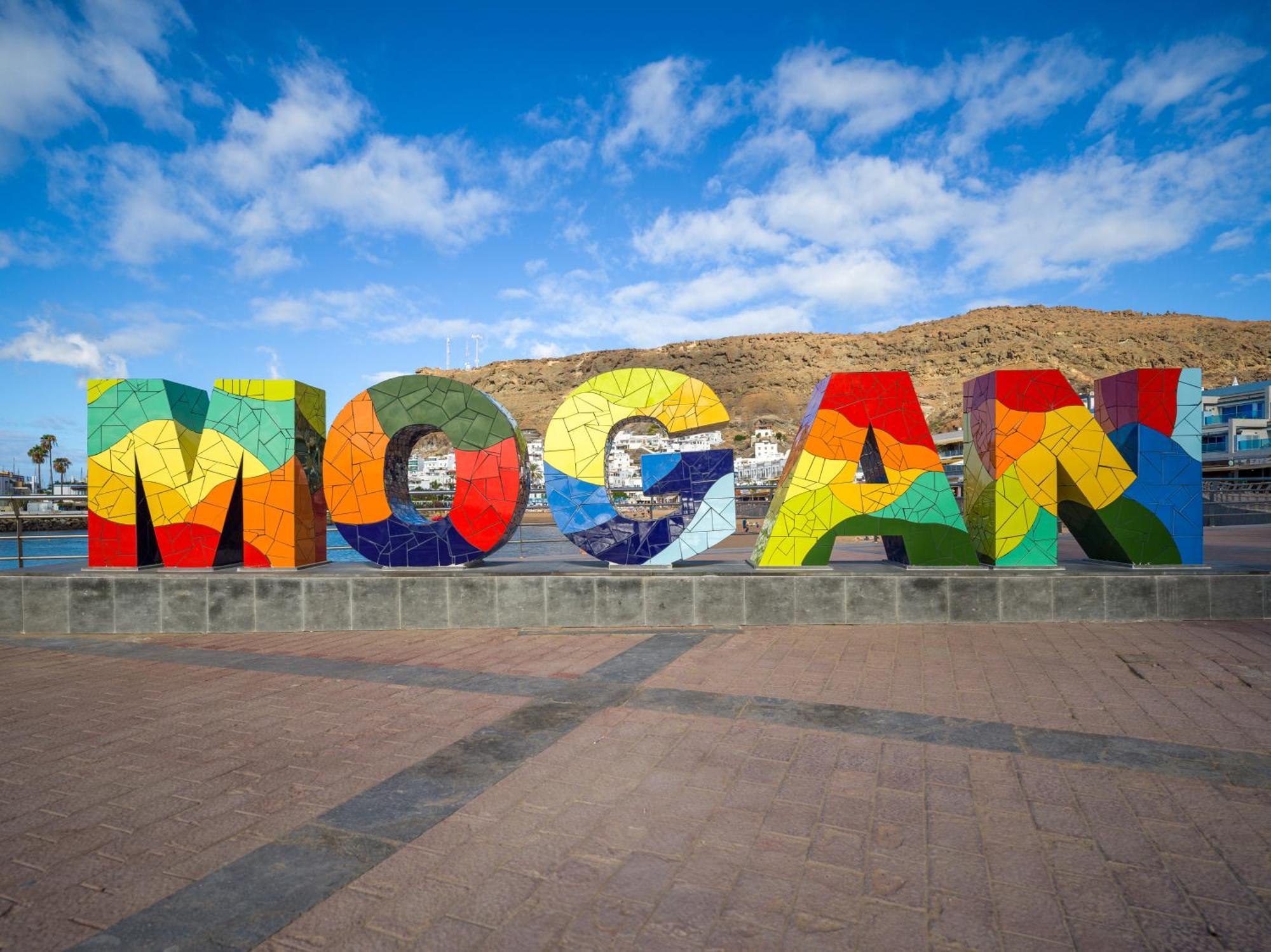 Amarre Moon Apartment Puerto De Mogan Bagian luar foto