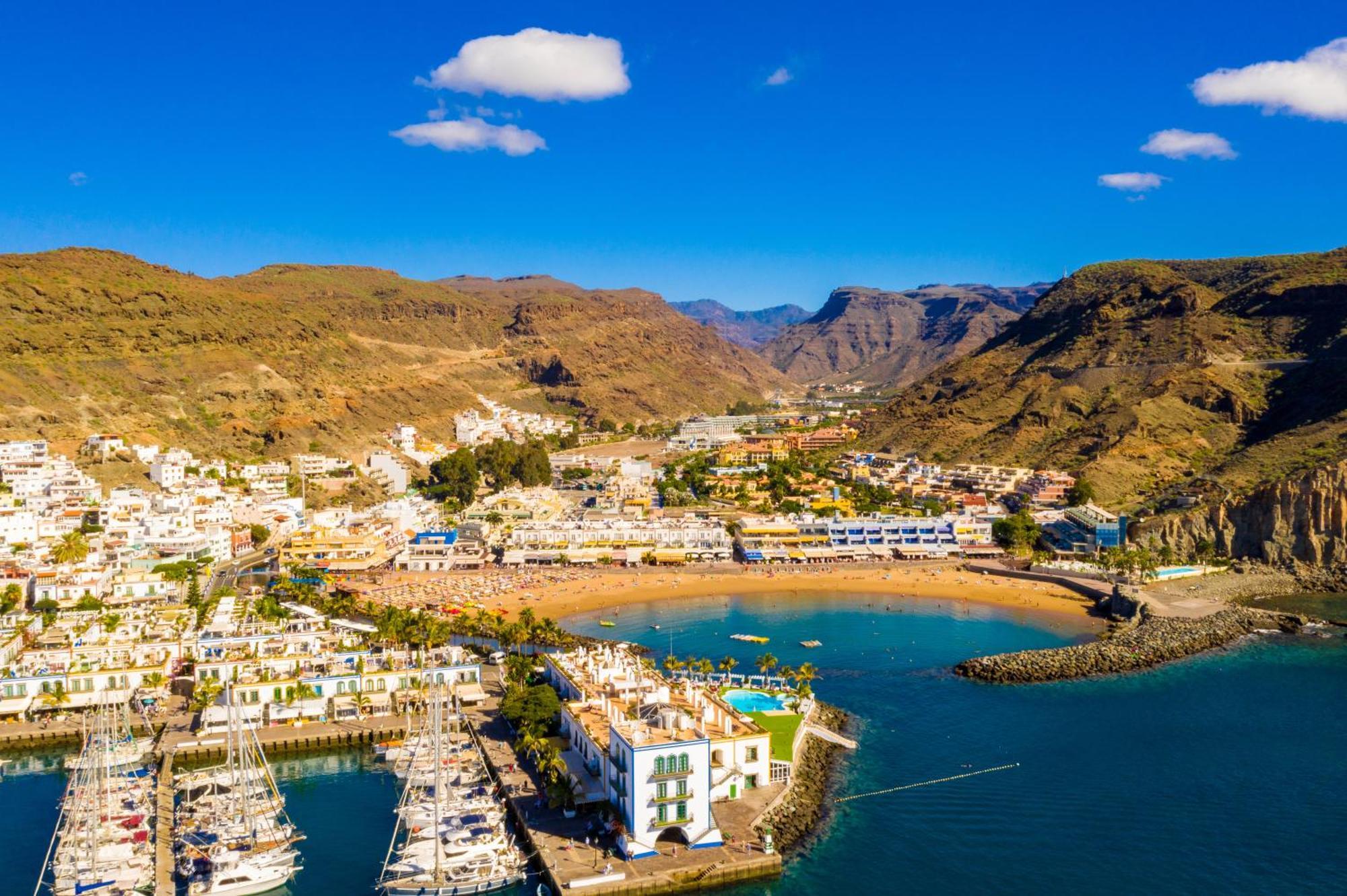 Amarre Moon Apartment Puerto De Mogan Bagian luar foto
