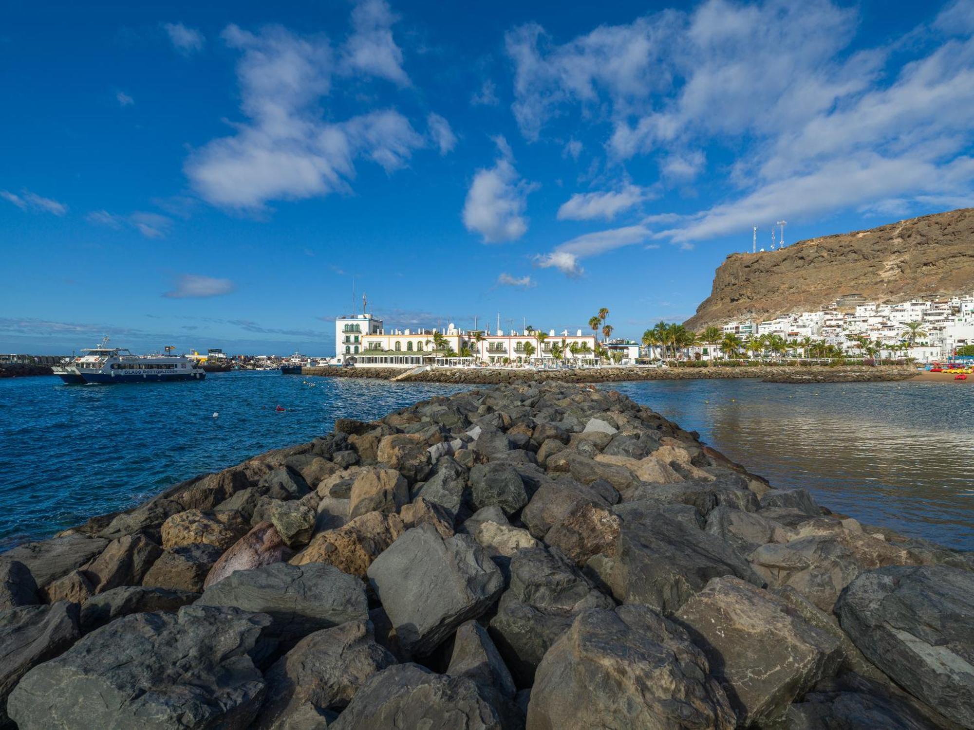 Amarre Moon Apartment Puerto De Mogan Bagian luar foto